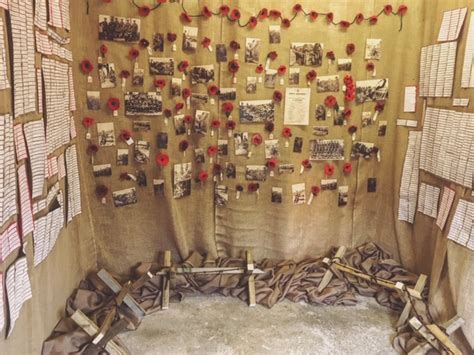 Trenchroompoppytribute Bodmin Keep Cornwalls Army Museum