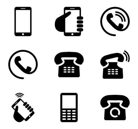 65541 Free Vector Icons Of Mobile Phones Phone Logo Business Card
