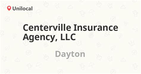 Centerville Insurance Agency Llc Dayton 55 W Franklin St Reviews