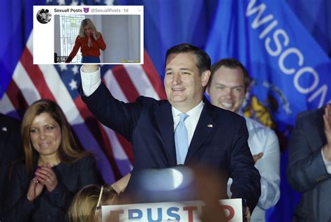 anti gay evangelical ted cruz was caught liking a bisexual adult film on twitter and people are