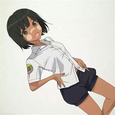 Newest For Anime Girl Black Hair Brown Eyes Brown Skin Mesintaip Buruk