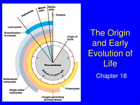 Ppt The Origin And Early Evolution Of Life Powerpoint Presentation