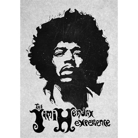 Jimi Hendrix Retro Music Poster Music Poster Stylish Wall Art Original Wall Art
