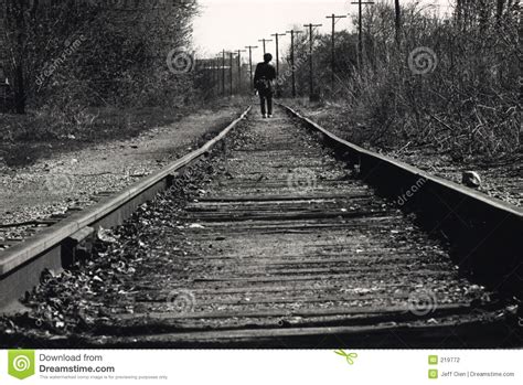 Tracks Stock Photo Image Of Destitute Railroad Train