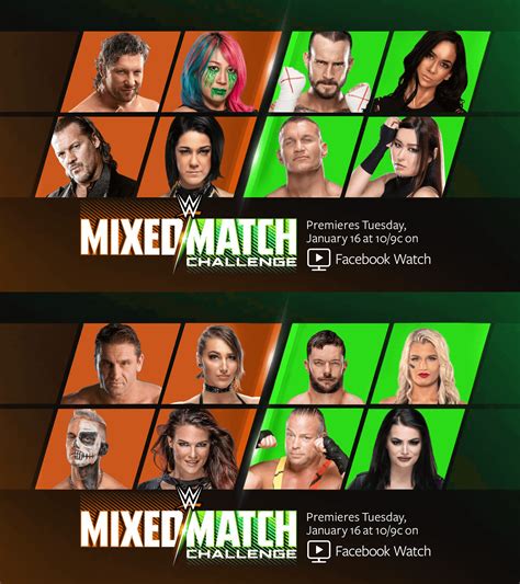 Mcm Here Are All Of The Mixed Match Challenge Teams For My Upcoming