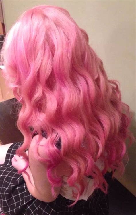 Cotton Candy Pink Ombre Hair Color Cotton Candy Hair Hair Color Pink