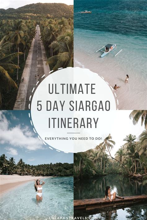Siargao Itinerary And Expenses A Complete First Timers Guide