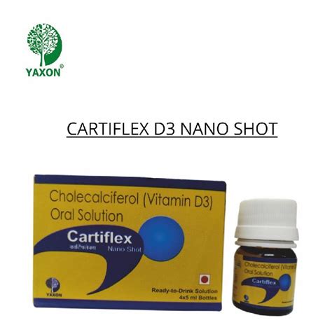 Liquid Cholecalciferol Vitamin D3 Oral Solution Pack Size 4x5 Ml