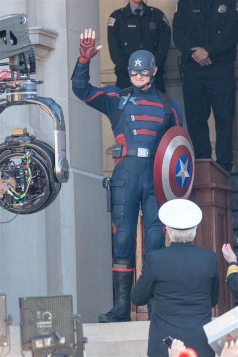 Falcon And Winter Soldier First Look At New Captain America