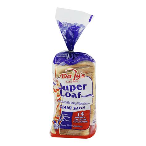 Buy Dailys Super Loaf 550g Online Lulu Hypermarket Malaysia