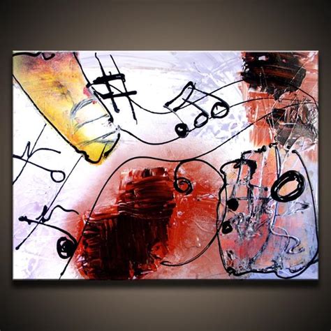 Musical Notes By Peter D From Abstract Organic Art Gallery