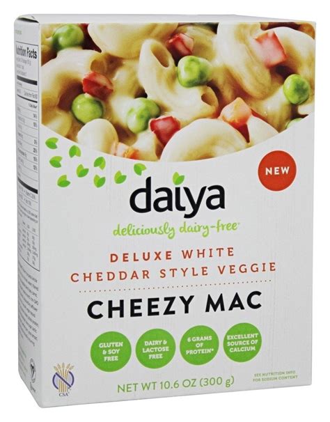Daiya Cheezy Mac White Cheddar Style Veggie Rich Creamy Plant