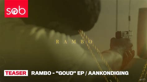Rambo Goud Ep Aankondiging Prod Drayson Gashi Youtube