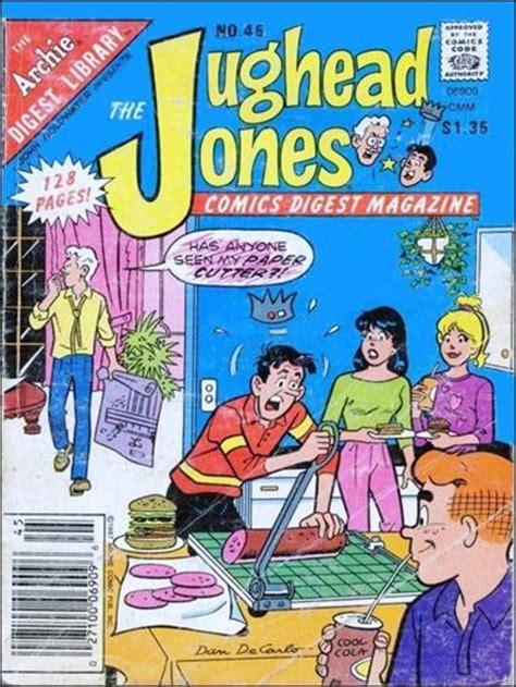 Jughead Jones Comics Digest Maga 45 A Jun 1987 Comic Book By Archie