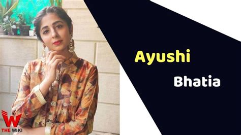 Ayushi Bhatia (Actress) Height, Weight, Age, Affairs, Biography & More
