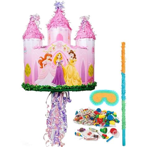 Disney Princess Castle Pull String Pinata Kit
