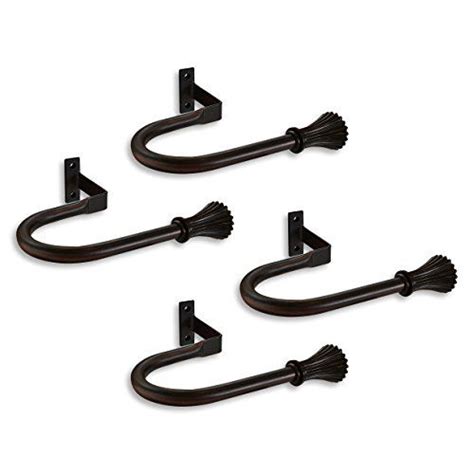 Rv Curtain Hold Back Hooks Oil Rubbed Bronze 4 Pack Window