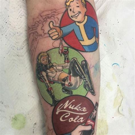 Fallout 4 Tattoo Ideas Gaming Tattoo Fallout Tattoo Video Game Tattoos