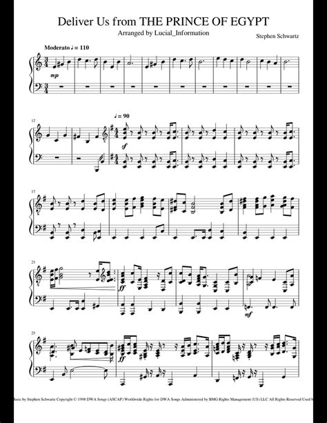 Deliver Us Sheet Music For Piano Download Free In Pdf Or Midi