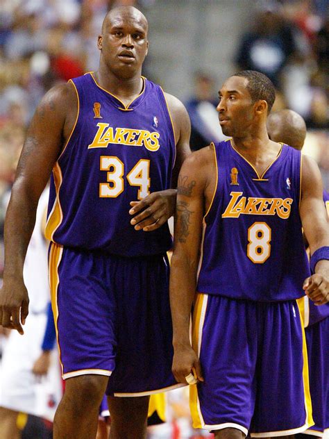 Shaquille Oneal And Kobe Bryant Shaquille Oneal Nba Legends