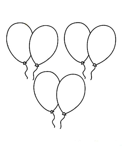 Luftballons sind der inbegriff für jede. Ausmalbilde zum Ausdrucken Luftballons 11