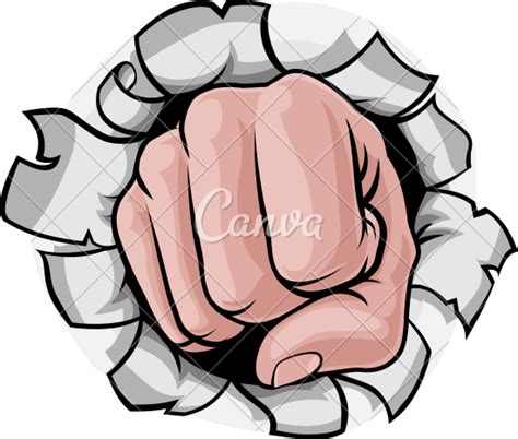 Fist Punch Clipart Free Download On Clipartmag