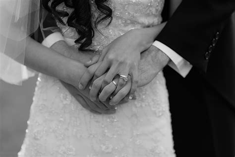 marriage wedding rings wedding couple holding hands love romantic wedding dress piqsels
