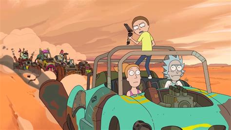 Rick And Morty Se Pasearán Por El Mundo De Mad Max