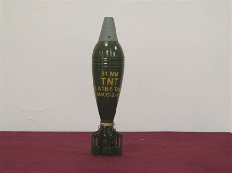 81mm He Mortar Round