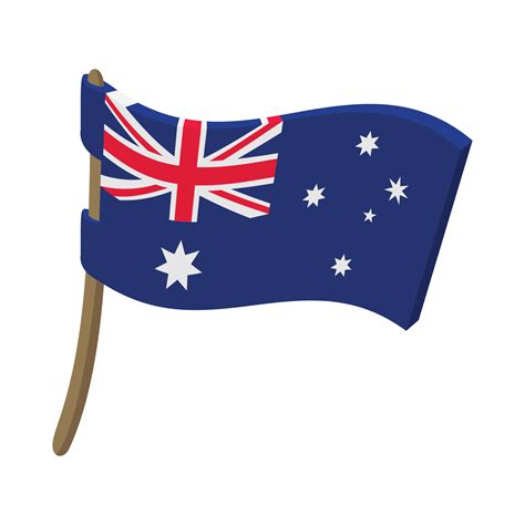 icono de la bandera de australia estilo de dibujos animados 14164629 vector en vecteezy