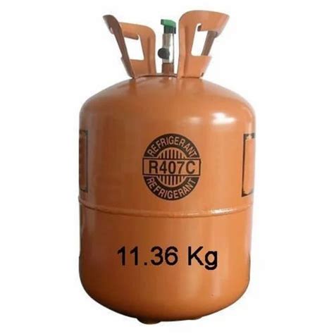 Hcfcs R407c Refrigerant Gas Packaging Type Cylinder Packaging Size