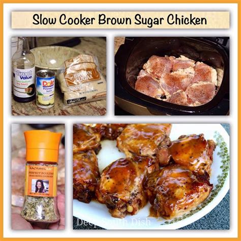 Slow Cooker Brown Sugar Chicken