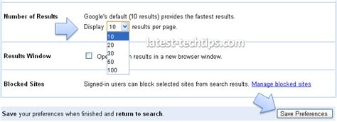 How To Increase Or Decrease Number Of Search Results In A Page In