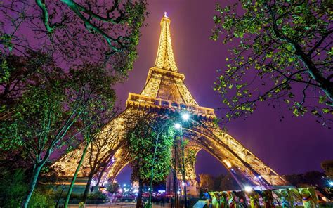 Paris Eiffel Tower Hd Wallpaper Wallpapersafari