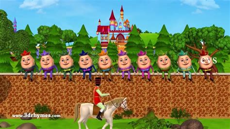 Humpty Dumpty Nursery Rhymes For Kids Youtube