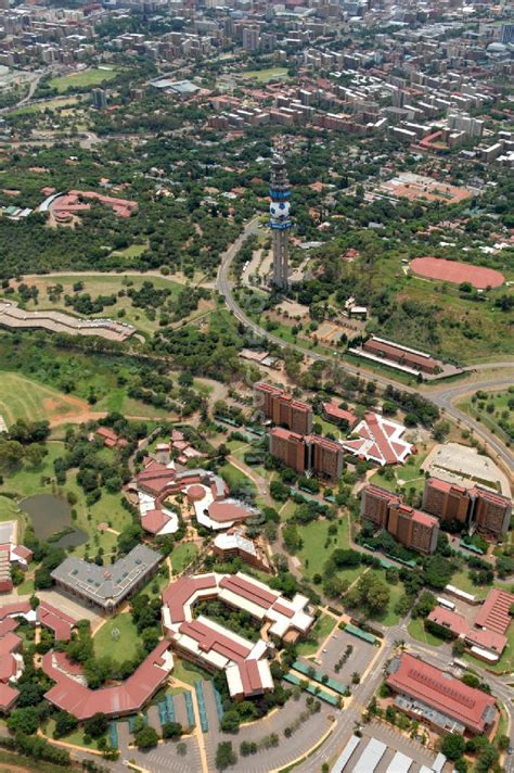 Luftaufnahme Pretoria Groenkloof Campus University Of Pretoria And