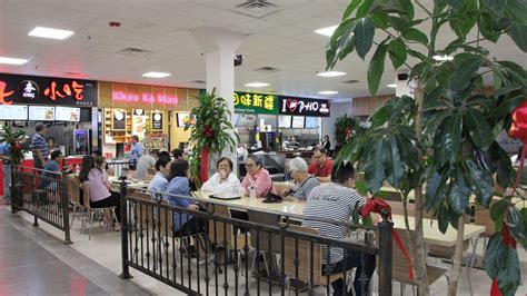 Sbarro level 1, in food court. New New York Food Hall HK Food Court in Elmhurst Queens ...