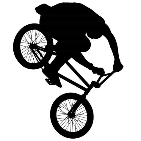 Bmx Bike Silhouette Illustrations Royalty Free Vector Graphics And Clip