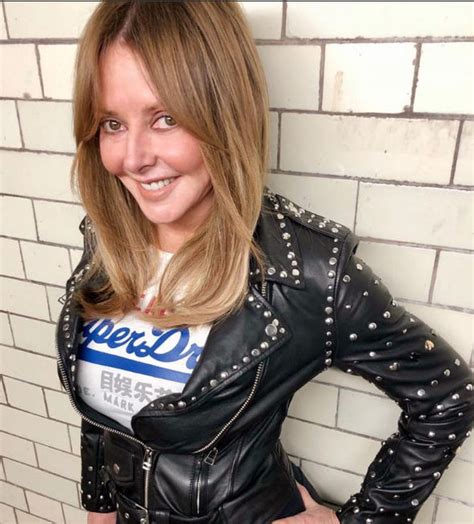 Carol Vorderman Countdown Star Causes A Stir As She Flaunts New Look In Tight Leather