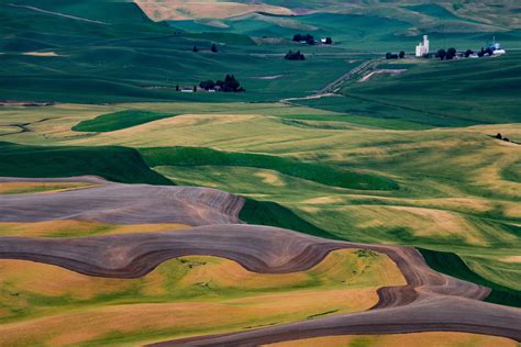 Earth Rolling Hills In The Palouse Region Of Wa State Rnosillysuffix