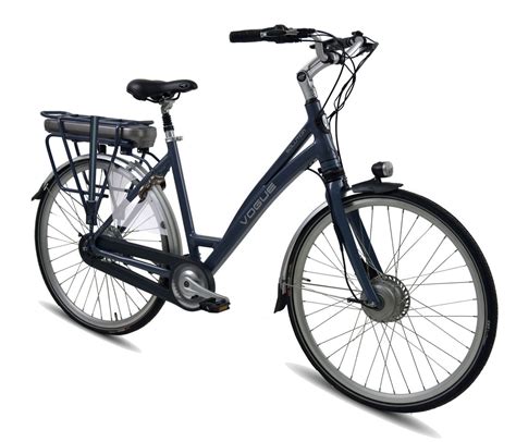 Vogue Solution Sp Elektrische Fiets Blue Fietshemel Purmer