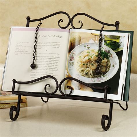 Shop cast iron cookbook stand on houzz. Handy little cookbook stand. | Decoración en hierro ...