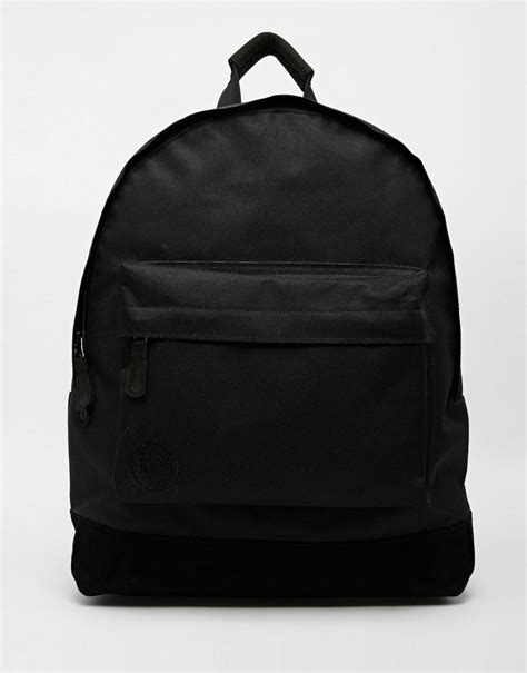 Mi Pac Classic Backpack In All Black In Black Lyst