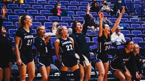 Pilots Bounce Back With 64 49 Win Over Lions University Of Portland Athletics