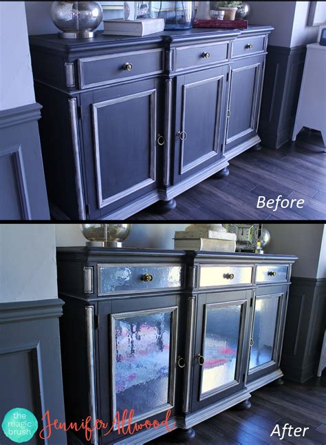 It protects your cabinets from damage by heat and water. How to Make Mirrored Furniture with Contact Paper | Diy ...