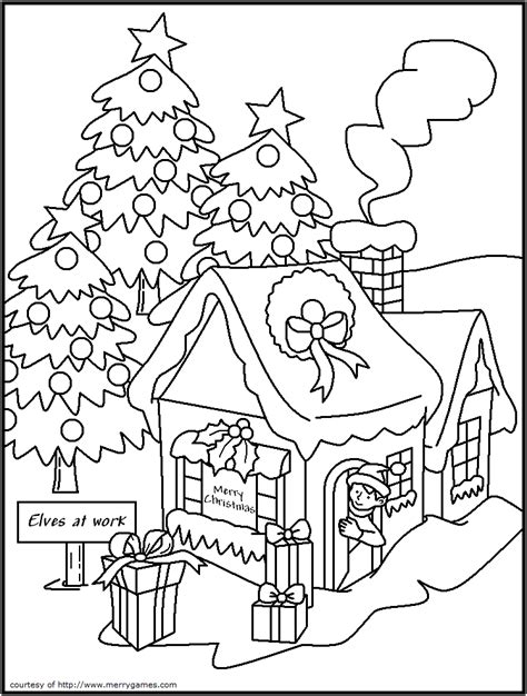 Printable Christmas Elf Coloring Pages at GetColorings.com | Free