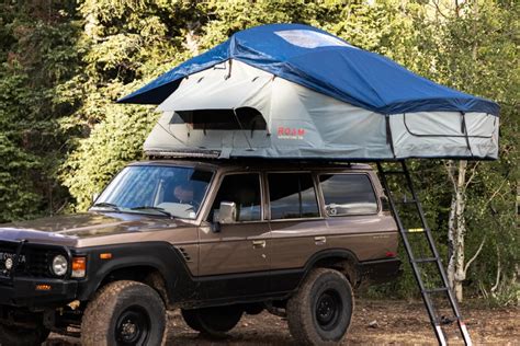Roam Vagabond Xl Rooftop Tent With Annex Forest Green Hype