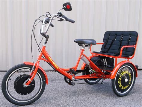 Buddy Trike 2 Passenger 6 Speed Electric Tricycle Electric Tricycle