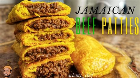 How To Make Jamaican Beef Patties Meat Pie Street Food Step By