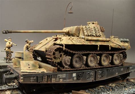 Dioramas And Vignettes Spring At Oder Photo 6 Panther Tank Tiger